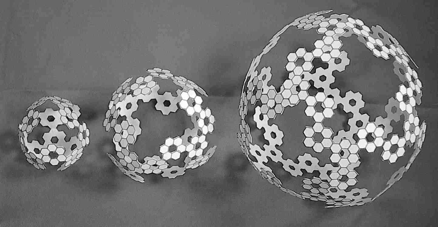 Ringed Snub Tetrahedron Cube and Dodecahedron