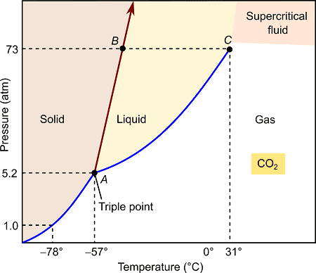 diagramma di fase CO2 diagramma di fase CO2
