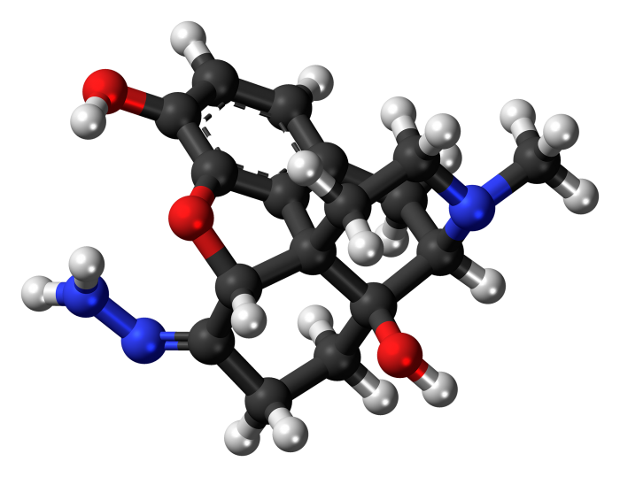 Oxymorphazone molecule ball e1619368790359