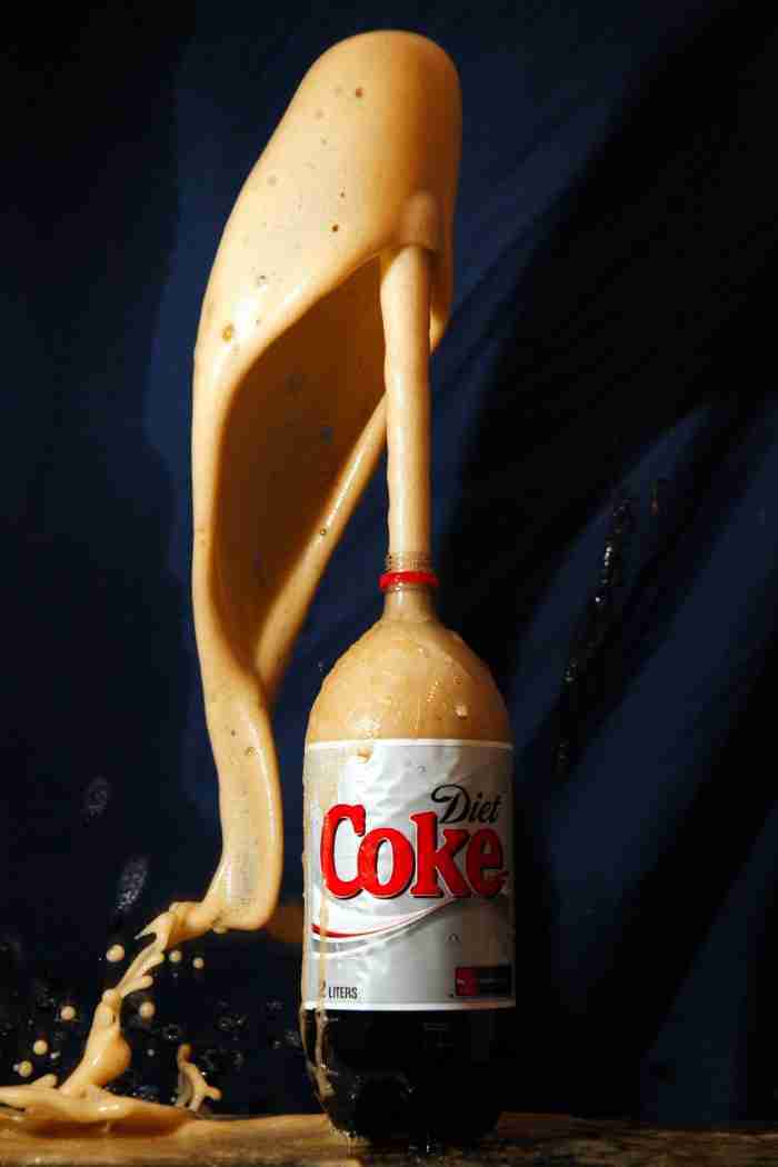 Mentos e Coca Cola