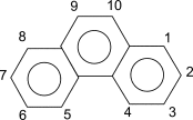 numerazione fenantrene numerazione fenantrene