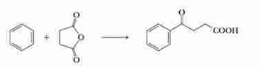 reazioni con benzene