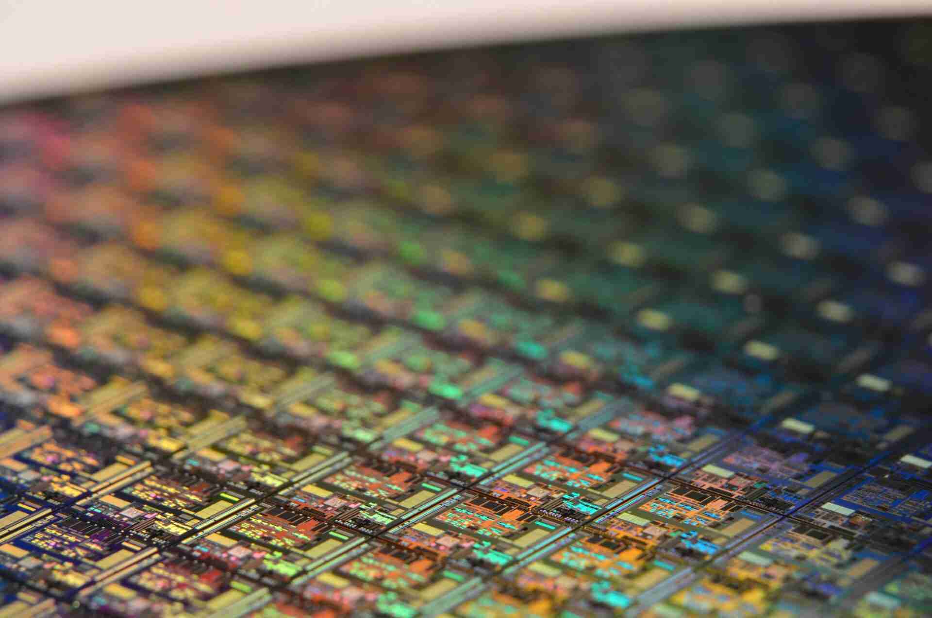 wafer di silicio