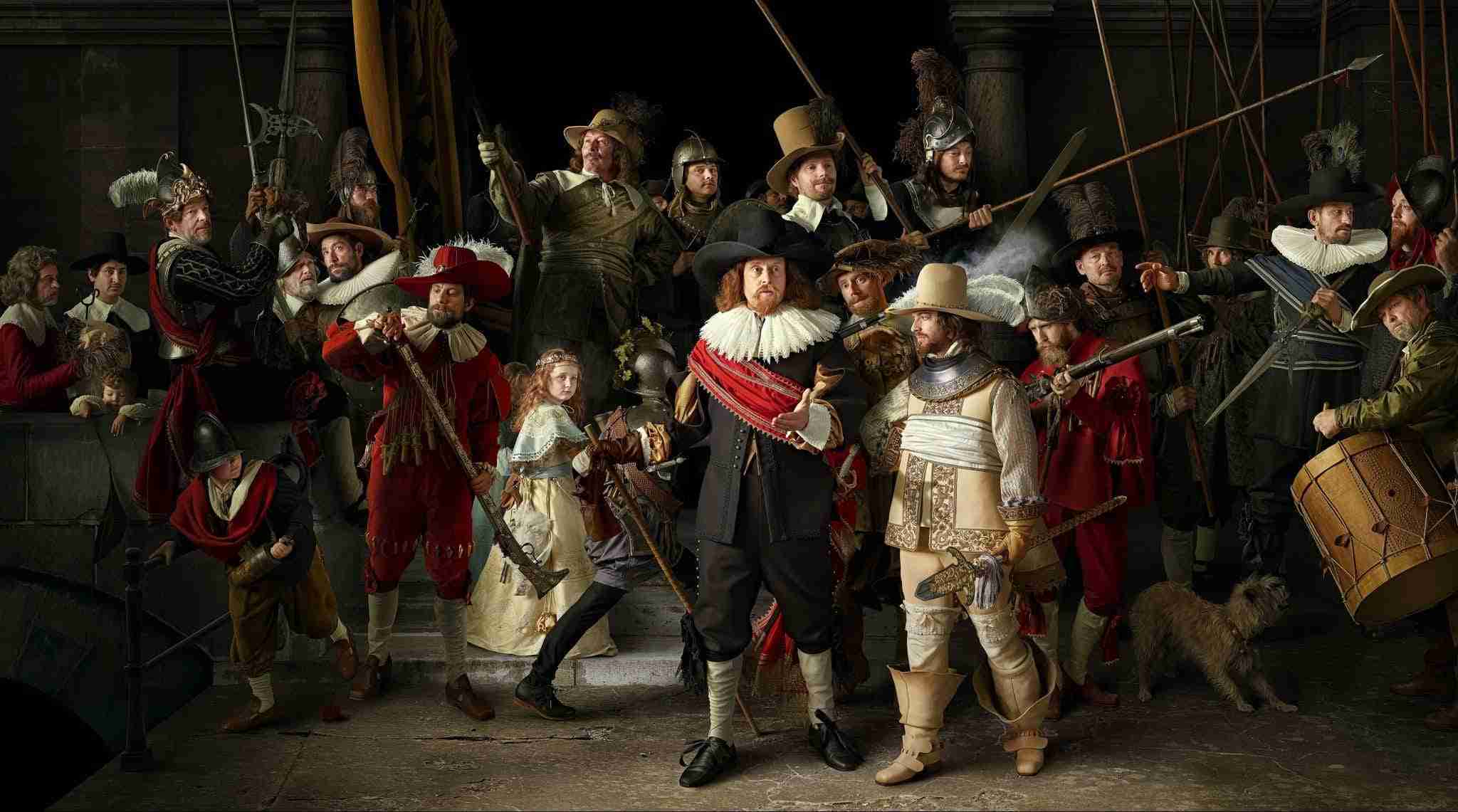 Composto insolito in un dipinto di Rembrandt