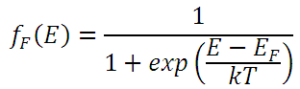 Distribuzione di Fermi Dirac