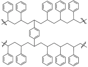 Polistirene reticolato con divinilbenzene Polistirene reticolato con divinilbenzene