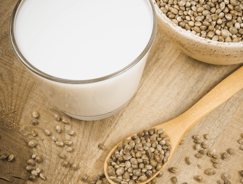 latte di canapa