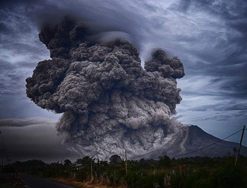 cenere vulcanica