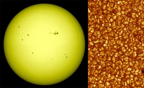 macchie solari e granulazione