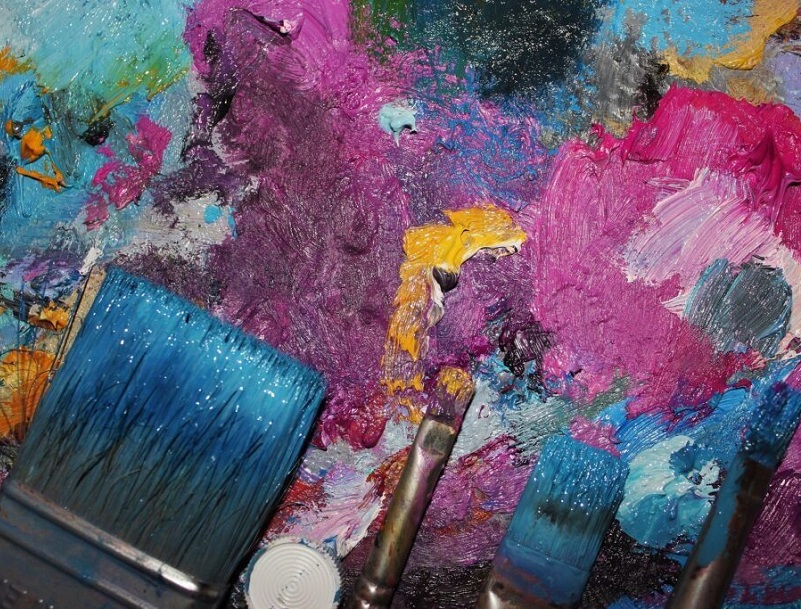 pittura acrilica