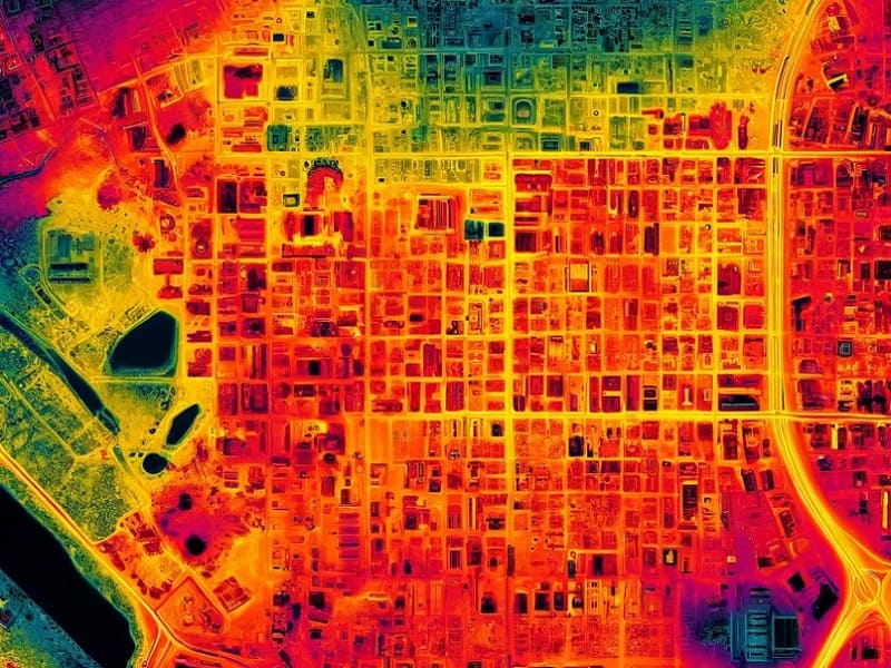 isole di calore urbane