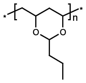 struttura del polivinilbutirrale