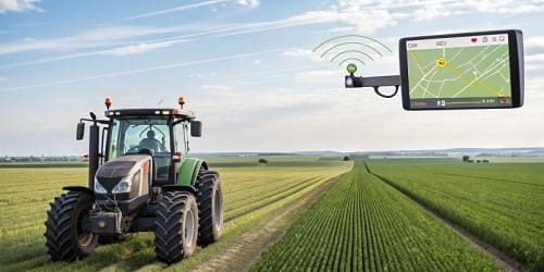 tecnologia GPS nell'agricoltura di precisione
