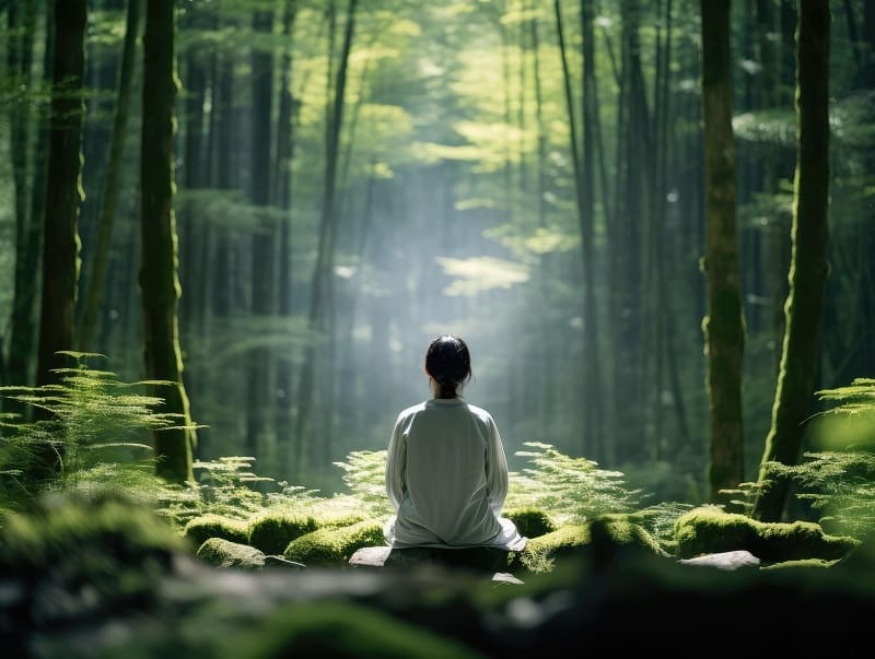 Forest bathing