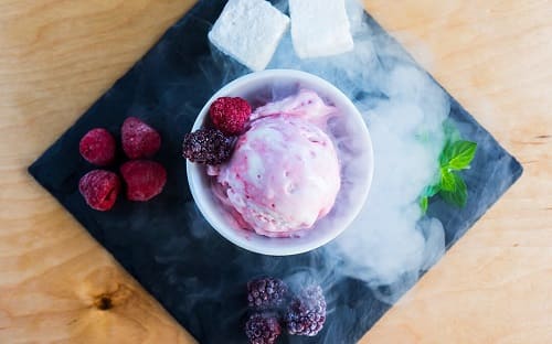 usi dell'azoto liquido nella cucina molecolare